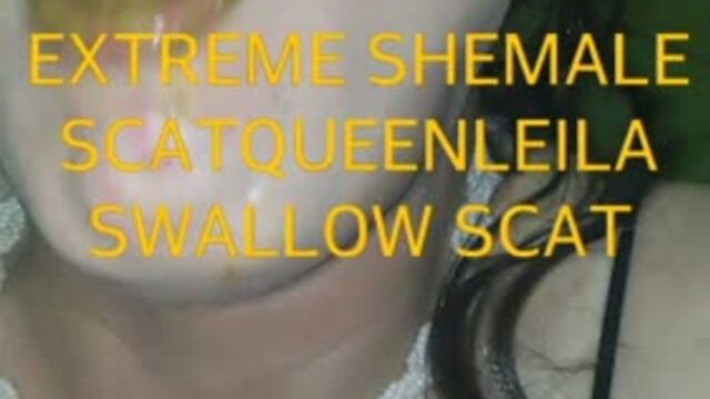 scatqueenleila swallow extrem scat - tranny scat friends Scat Porn